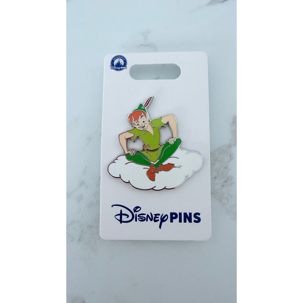 Disney Parks Peter Pan Sitting on a Cloud Open Edition Pin NEW